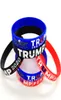 Trump Silicon Armband 3 Farben Donald Trump Abstimmung Gummi -Unterstützung Armbänder machen Amerika Great Bangles Party bevorzugt 1200pcs ooa8157538433