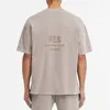 24SS Tshirt Men de Tshirt 3D Silicon Logo Tee Femme Skateboard T-shirt à manches courtes 0511