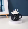 Mugs Diy Personality Cartoon 3D driedimensionale koffiemok Office Water Cup voor koppels vrienden en familie creatief cadeau