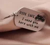 Kechaines Prothers Day Ride SAFE Keychain Biker Motorcycle Keyring Gift For Him Boyfrey Husfa Paple Couples Cadeaux Driver4256314