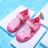 Kids Sandals Summer Childrens Fermed Toe Sports Beach Shoes Boy Girl Girl Outdoor Wading Baby Toddler Casual Running 240506