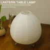 Table Lamps Bedside Study Lamp Rice Paper Creative Tripod Floor Handmade Desktop Decorative Lantern Light For Home Decorations