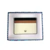 Сумки для роскошных брендов дизайнерские женские сумки подлинная кожа маленькая и изысканная мужская карта Банк Банк мини -женский Wallet03L