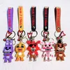 keychains woman designer keychain for men accessories Creative Mutant animal figure keychain Toy Bear backpack Horror car key chain rings