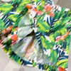 Nuove tute per bambini ragazze abiti estivi abiti da design per bambini taglia 90-160 cm maglietta a maniche corte e pantaloncini verdi 24 maggio
