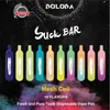 Original Doloda Mini Bar 800 Puff Disposable E Cigaretter 1,2Hm Mesh Coil 3,5 ml POD 480 mAh Battery Electronic Cigs Puff 800 2% Vape Pen Kit