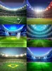 Party Decoration Boys Football Field Thème Art Blue-Green anniversaire Baby Shower Pographie fond Enfants Children Room Decor Supplies