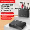 Récepteur Bluetooth 5.0 NFC avec télécommande Disque T10U Playant RCA Music Receiver Aux Wireless Car Bluetooth