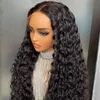 300% Density 12A Grade Peruvian Indian Brazilian Natural Black Water Wave 13x6 HD Lace Frontal Wig 40 Inch 650g 100% Raw Virgin Remy Human Hair