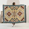 Cobertores Geometria Throw Blanket Sofá Toalha para Couch Decorativo Slipcover joga Plane de viagem Retangular