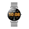 T8 Fashion Sports Watch Ultra-Thin Heart Rate Blood Pressure Waterproof Smart Watch 43mm
