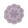 TABLEAUX MATS 6PC LACE ROND COTTON PLACE DE DINSE