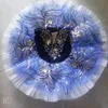 Professional Ballet Tutu Swan Lake Pancake Tutu Dress Girl Ballerina Ballerina Performance Performance Ballet Dance Costume pour les enfants adultes 240510