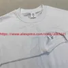 T-shirts voor heren onregelmatige tweedelig gestapelde t-shirt Men vrouwen beste kwaliteit blanco solide kleuren tops H240508