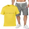 2024 Top quality designer Mens Tracksuits Sets Jogger Sweatshirts Sports Jogging Suits man tracksuits Two Piece Set T Shirt Summer Printed Short Sleeve Shorts