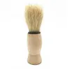 Nature Wooden Handle Soft Men039s Shaving brush Pure Big Nylon Hair Soft Face Cleaning Makeup Facial Razor Brush Shave Tools KD5351553