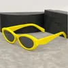 Mode solglasögon för kvinnor herr designer strand solglasögon katt öga utomhus occhiali da sole