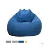 Campa a cadeira Ers sofá preguiçosos saco de assento de feijão grande confortável pano externo pouf puff couch tatami sala de estar beags 2023 231211 dro dhbkc