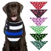 Vestuário para cães 3pcs Triângulo de animais de estimação Slobber para amor de gato médio e acessórios de decoração de toalhas decorativas impressas em folhas verdes