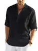 Camicie casual maschile da uomo s-shirt a maniche lunghe collare da camicia da camicia da camicia