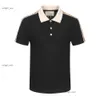 Guuchi Mens T-shirt 2023 Italie Shirt Polot G-Shirt Men de mode Polo Gu T-shirts Collits courts T-shirts Coton Coton High Quality Tops Collars 510