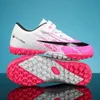 Kids Sport Football Shoes For Boys Indoor Turf Training Outdoor Futsal Hall Childrens Soccer Shoes Light Football Boots Sneakers 240430