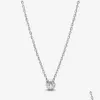 Colares pendentes Novo 925 Sier para mulheres com jóias brilhantes Diy Fit Pandoras Era Beda de Laboratório Colhido de Diamante Cultivo de Diamante Hig OT13O