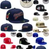 Ball Caps Uni Wholesale Snapbacks Snapbacks Baseball Cappuggente Cappello Adatto ADT Picco Flat per uomini Donne Fl Chiuse 7-8 Dropse Deliver a Dhmy3