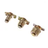 Bathroom Sink Faucets NPT 1/4" 3/8" Solid Brass Drain For Valve Compressor Air Tank Port Fittings Water Replacement