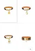 Brand Bangles Designer Bracelet Classic V Flower Plaid Leather Corde Gold Silver Backle Perles à main Men Men Femmes Bracelets 3834409