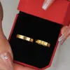 Ernstes Leben Paar Ring Gold für Männer und Frauen lieben Ehe Single Paar mit Karren Originalringen C Home