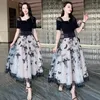 Casual Dresses Clothing Female 2024 Women's Dress Black Prom Mesh Party Evening Features of Chic och Elegant Pretty Sensual Sexy X