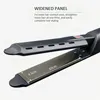 Wide Plate Jonic Flat Iron Hair Starten Gray High Tech Professional Steam Justerbar Temperatur 4 Gear 240506