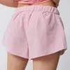 Damenshorts Imcute Cute Stripe Lounge für Frauen lässig Plaid Pyjama Elastic Low Taille Sleep Boxer Sommer