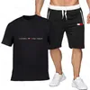 2024 Top quality designer Mens Tracksuits Sets Jogger Sweatshirts Sports Jogging Suits man tracksuits Two Piece Set T Shirt Summer Printed Short Sleeve Shorts