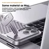 Aluminium-Schutzschalenabdeckung Metallkoffer für iPhone 15 15 Pro /15pro Max kratzfeste Kühlmaterial gleiches Metallmaterial wie Mac-Wärme-Leitung als Kühlung mit Aromatherapie
