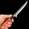 Boning Filet Knife 6 Inch Super Sharp Bening Knife Damascus Steel VG10 Professional Kitchen Chef Knife Japanese Fish Knife