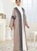 Abbigliamento etnico Ramadan Kimono Abaya Hijab Dubai Preghiera vestiti Turchia Islam Muslim Dress Abayas per donne Ka Robe Musulmane Femme T240510