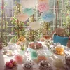 Decorative Flowers Paper Flower Ball Combination Set Wedding Birthday Party Decoration 15 Sets