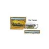 Mokken van Gogh Coffee Cups The Starry Night Art Painting Tea Cup Coffe Bone China Mok en schotels Set Zonnebloemen Drop Delivery Home G DHZQH