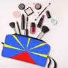 Bolsas de armazenamento 974 Bandeira da ilha da reunião Bolsa de cosméticos Mulheres Moda grande capacidade Reunionesa orgulhosa maquiagem case de beleza de beleza