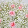 Flores decorativas de 60 cm de flor artificial para a peça central de casamentos suprimentos de festa diy 7 cor