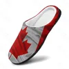 Hausschuhe Kanada Flagge (22) Sandalen Plüsch Casual Halten Sie warme Schuhe Thermalmenschen Damen Slipper haben weiche Anime -Sneaker
