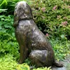 Decoração de cães de decoração de cães decoração springer spaniel dachshund escultura de escultura ornamentos de estátua de escultura de escultura Art Ornament 240508