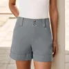 Shorts de femmes femmes stretchill stretchill été extensible jean décontracté chino hauteur denim