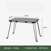 Camp Furniture Outdoor Pliage Tactical Table Lightweight Steel Igt Camping Portable Picnic barbecue Small