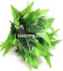 Nowy 8pcllot 34CM1339 Quot Długość sztuczna jedwabna zielona rośliny symulacja Pap paproci Dwanaście łodyg na krzak Wedding Flower8608858