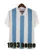 1978 1986 1996 94 98 Argentina Retro Soccer Jersey Maradona 2001 06 10 15 Kempes Batistuta Riquelme Higuain Kun Aguero Caniggia Aimar Sleeved Football Shirts Short