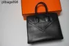 Handbag Women Brknns Swift Leather Handswen 7a Made Handmade 35cm Moda Man Mulher Mulher totalmente Handmade Swift Pinkwith Logouf74
