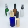 Storage Bottles Travel Bottle 30ml Amber Blue Green Transparent Frosted Glass With Sprayer 30cc Perfume Spray 240pcs